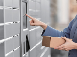 宅配ボックスメールコーナー